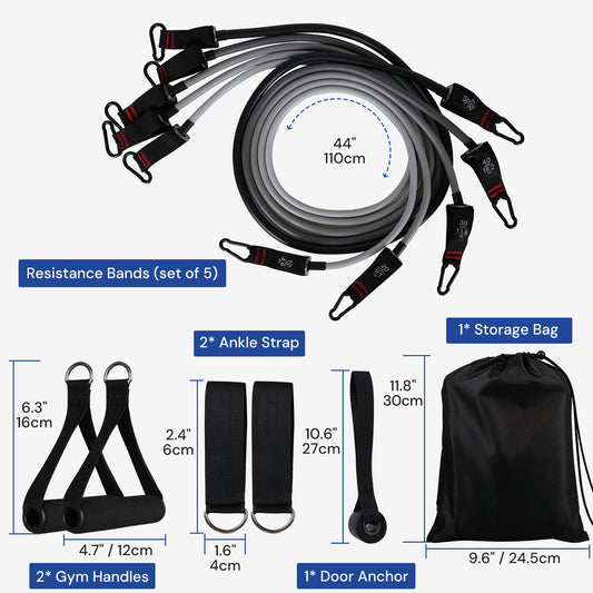 Atercel TWP01 Resistance Bands with Handles