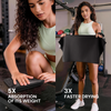 Atercel TST01B Quick-Dry Workout Towels - Black