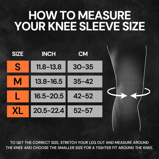 Atercel AKP01 Knee Sleeves - Black