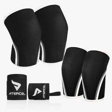 Atercel BUD03 Wrist Wrap & Sleeves Kit - Black