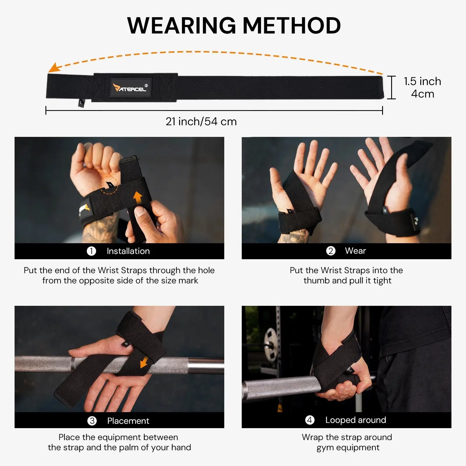 Atercel BUD04 Straps & Wraps Kit - Black