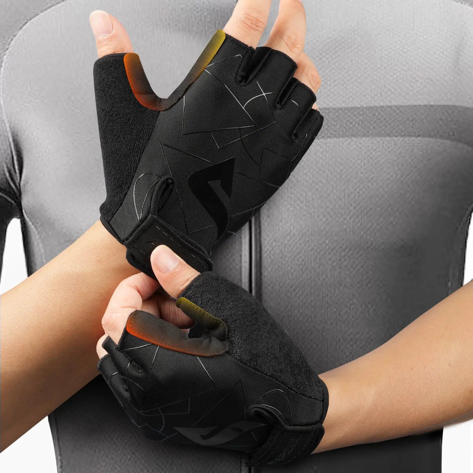 Atercel CCG01 Cycling Gloves - Black