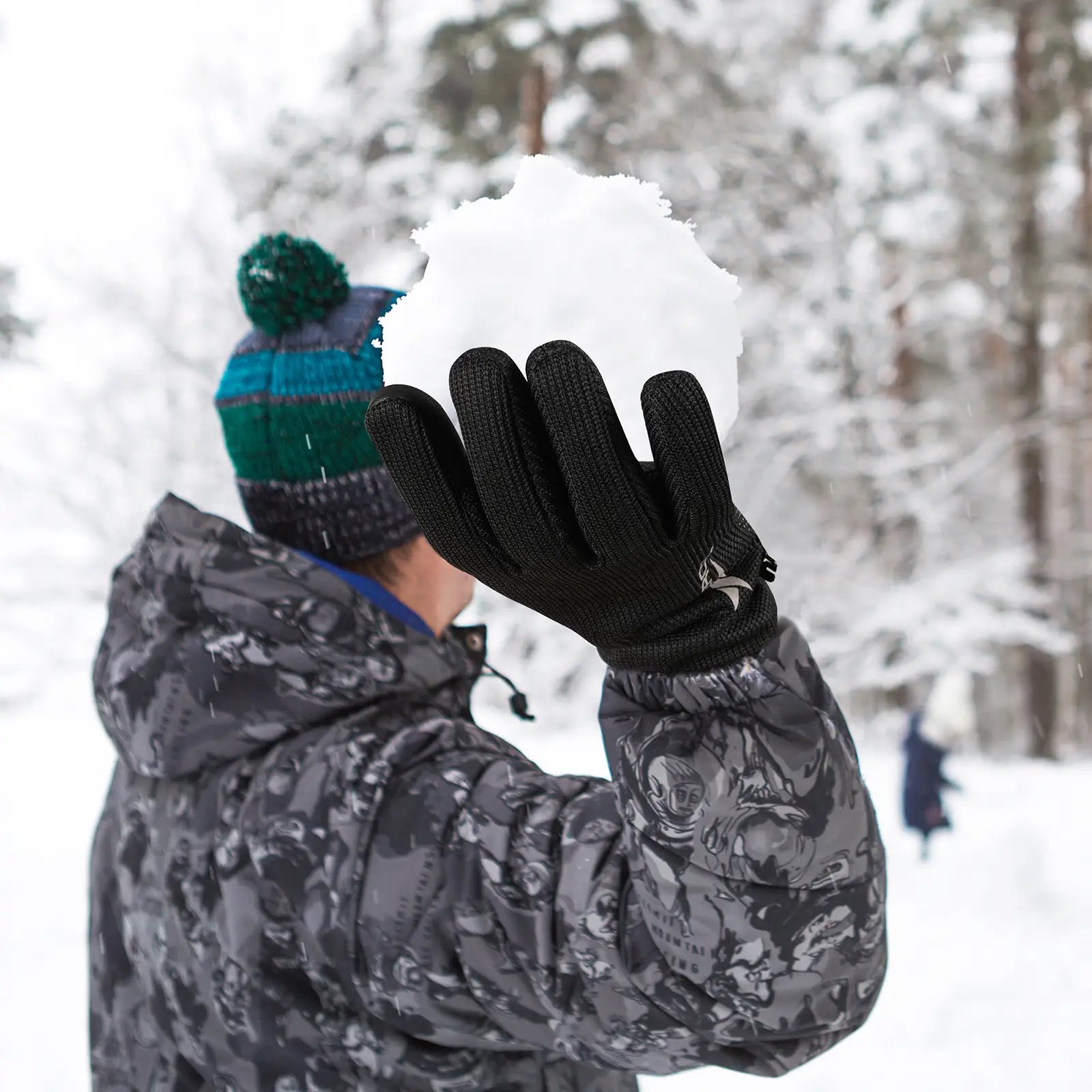 Atercel CFG03 Thinsulate Winter Gloves - Black