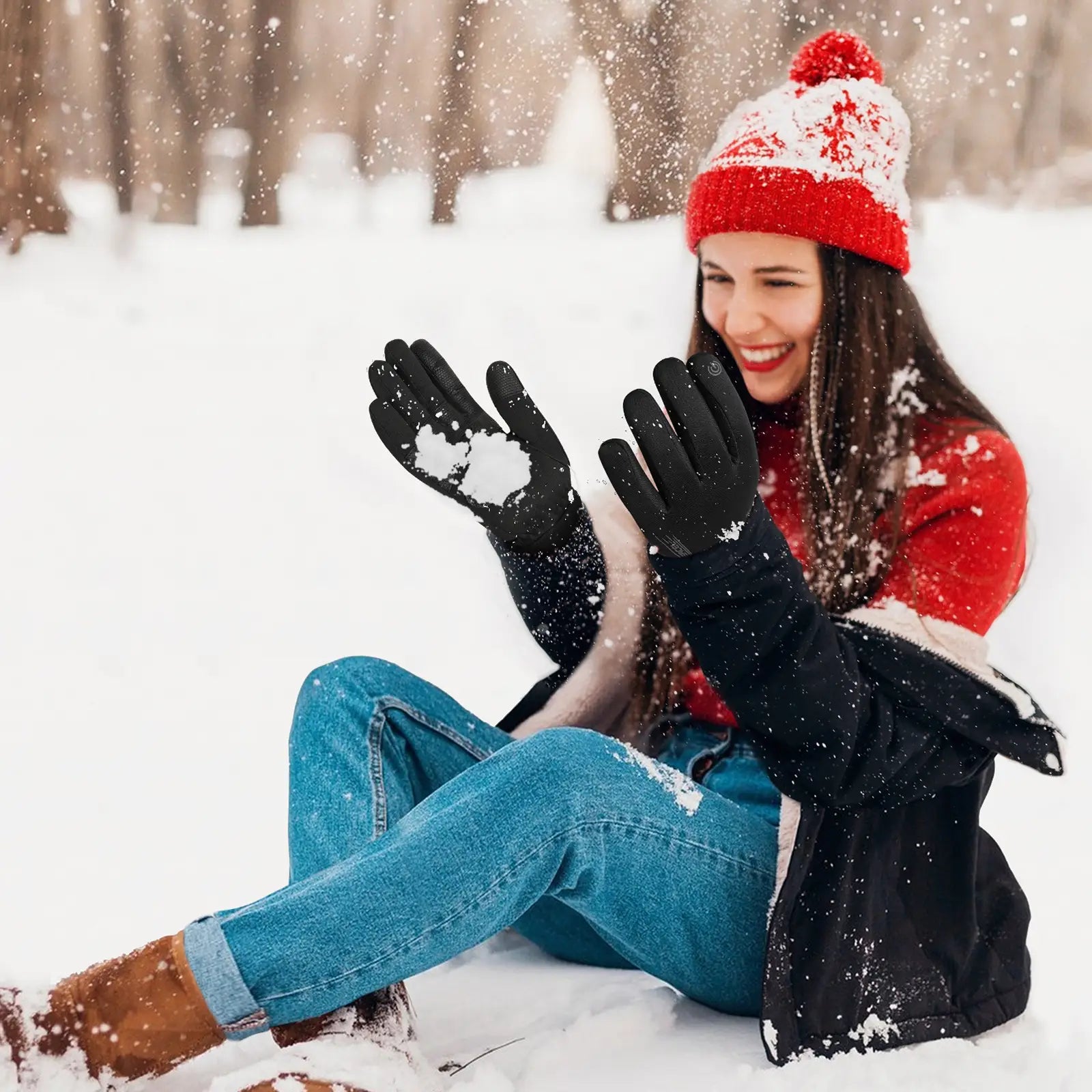 Atercel CFG04 Winter Gloves - Black