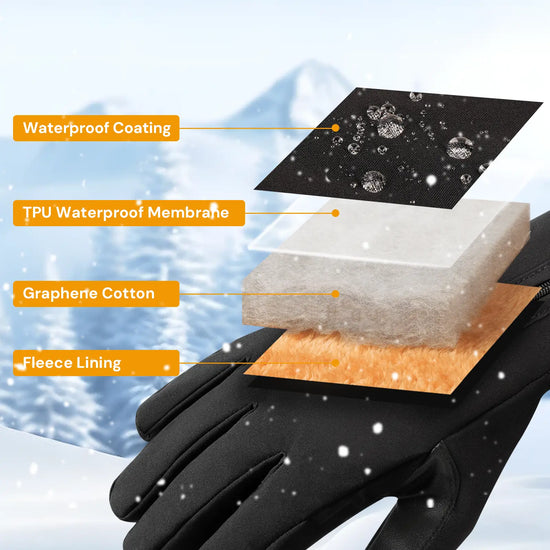 Atercel CFG06 Thermal Gloves - Black