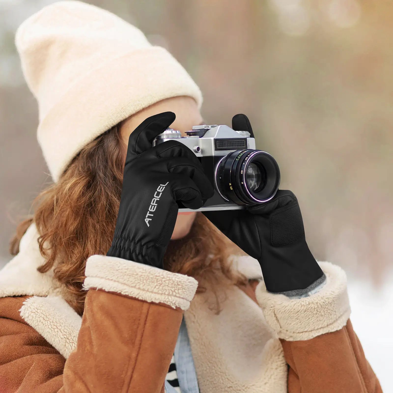 Atercel CFG07 Cold Weather Gloves - Black