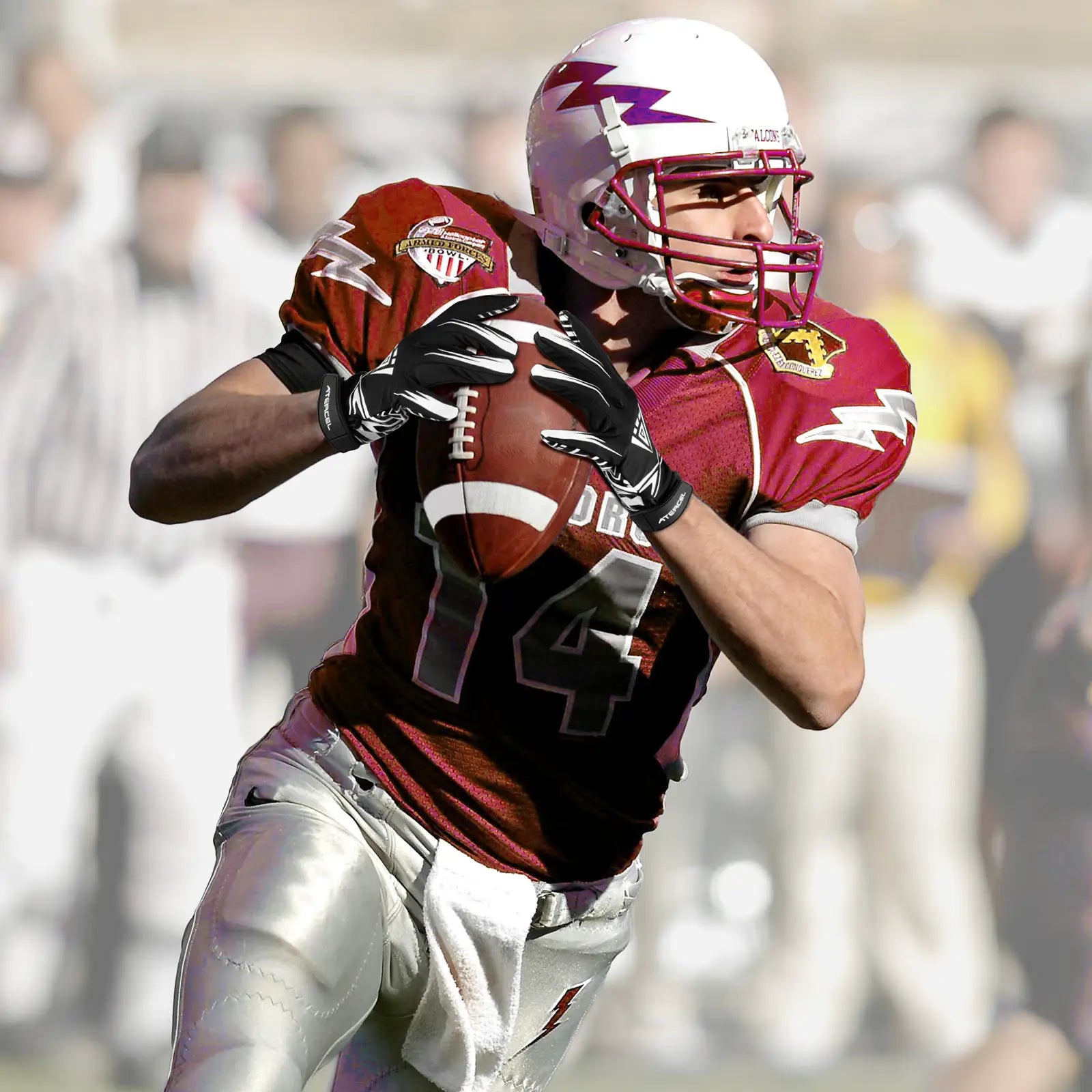 Atercel CRG01 Football Gloves - Black