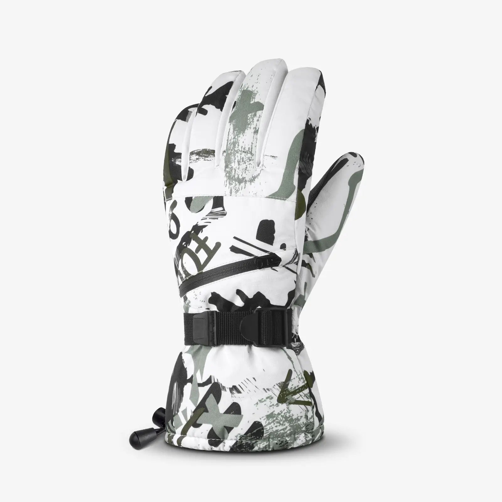 Atercel CSG01 Ski Gloves - Graffiti Green
