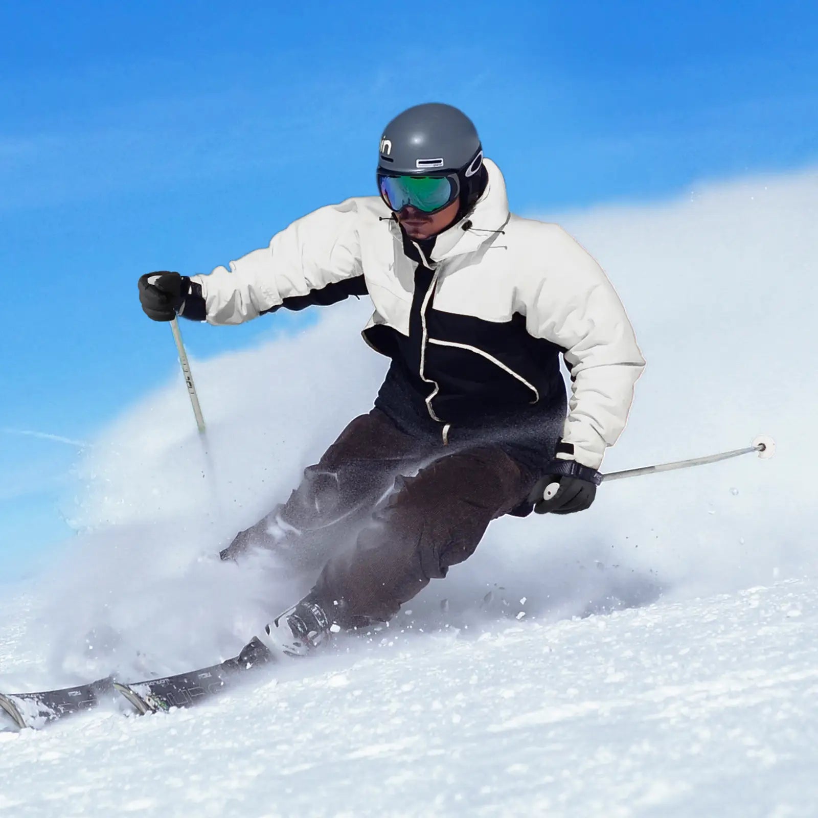 Atercel CSG02 Skiing Gloves - Black