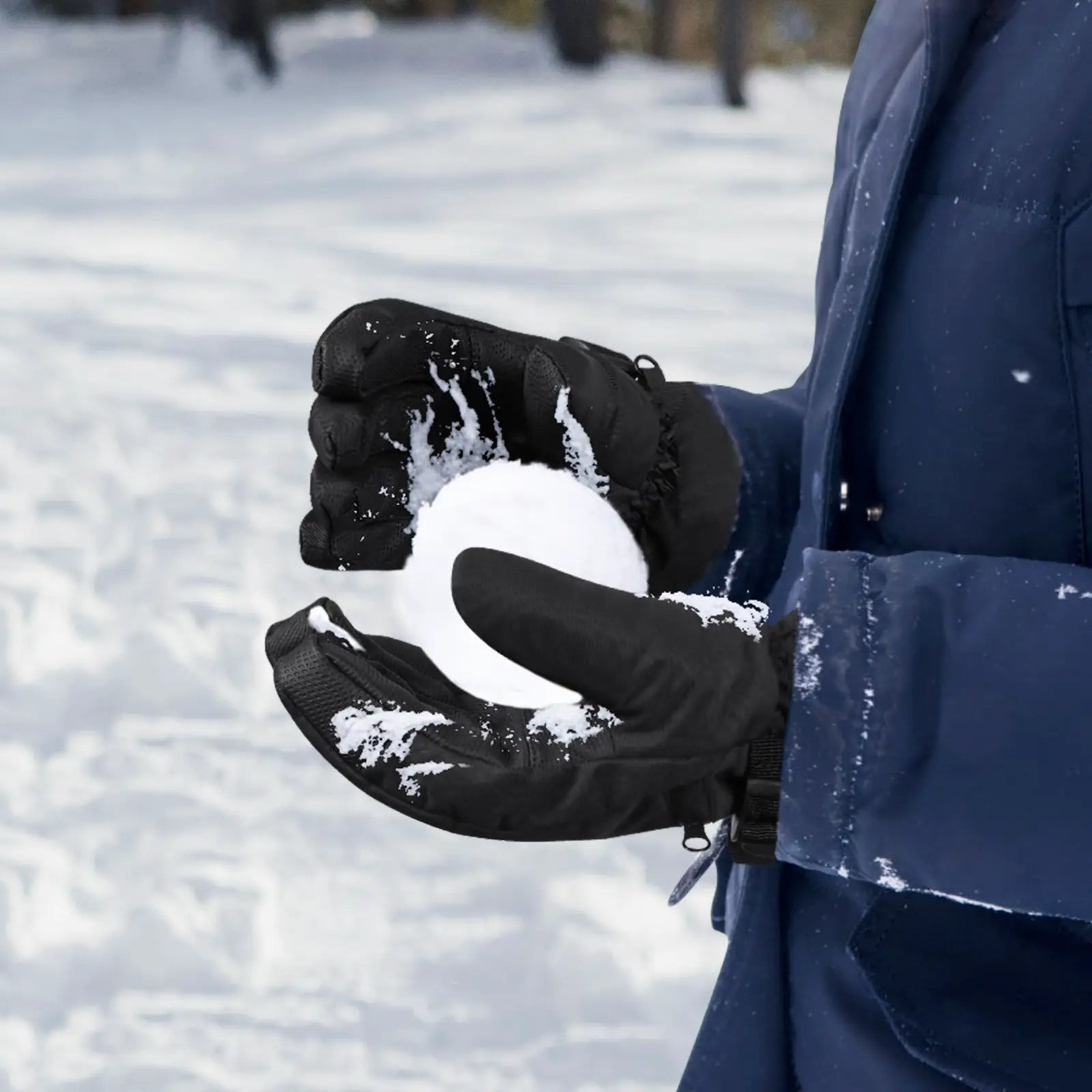 Atercel CSG02 Skiing Gloves - Black