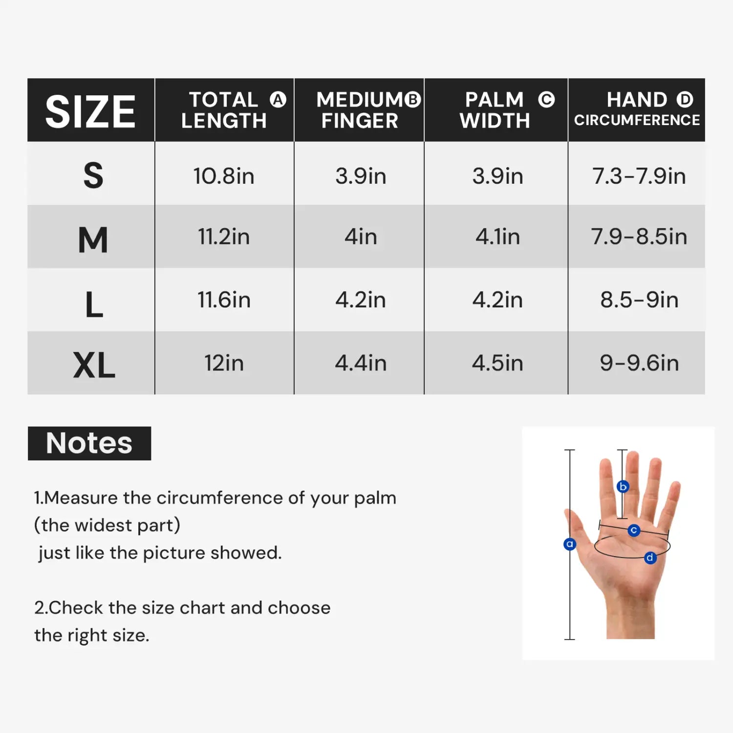 Atercel CSG03 Waterproof Ski Gloves - White