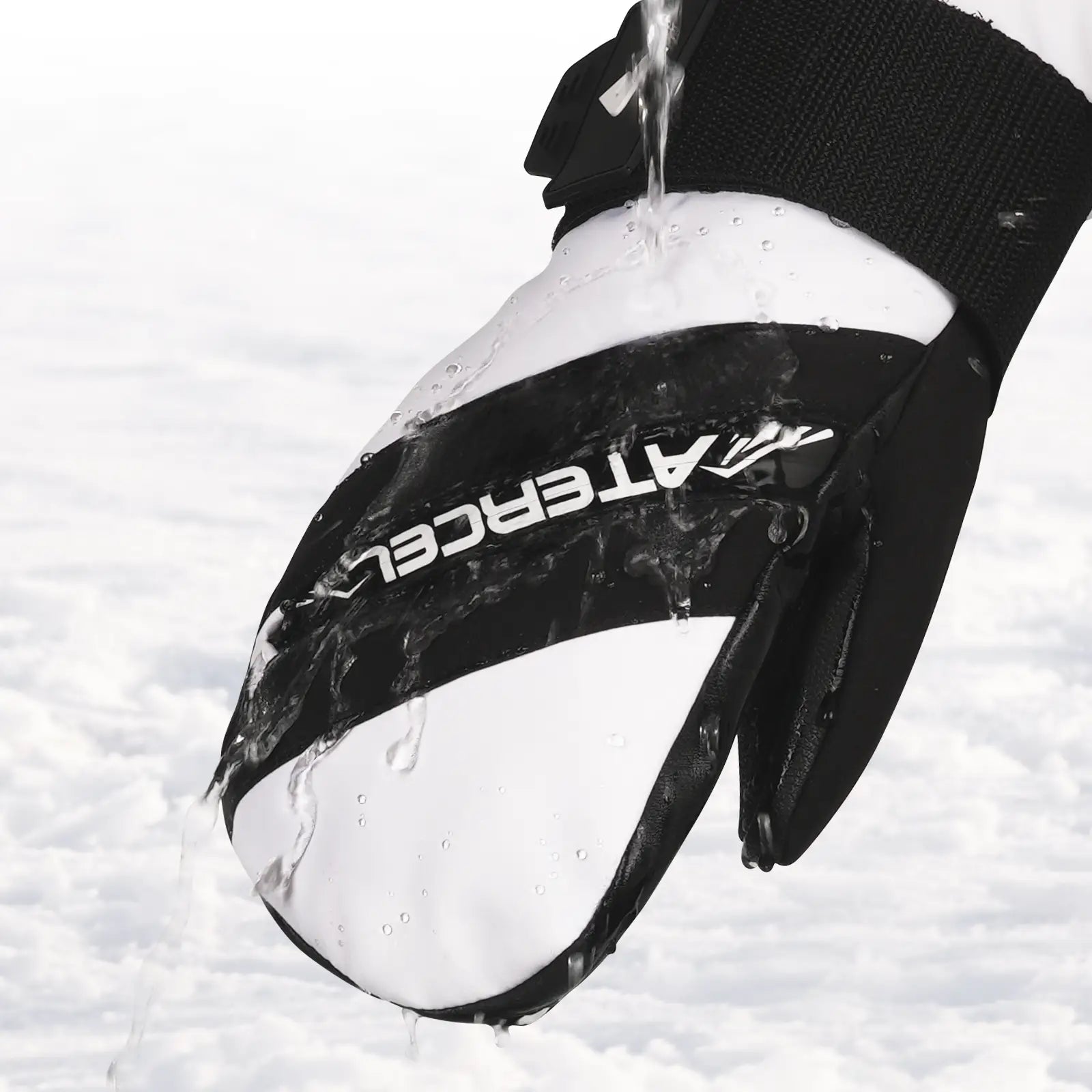 Atercel CSG04 Snow Gloves - White