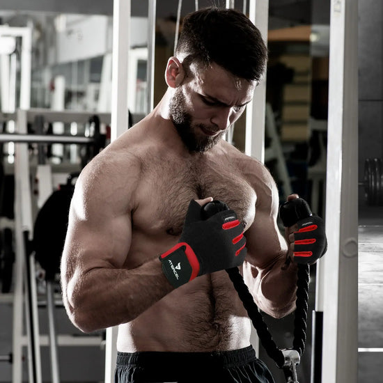Atercel CWG02 Workout Gloves - Red