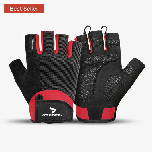 Atercel CWG02 Workout Gloves - Red