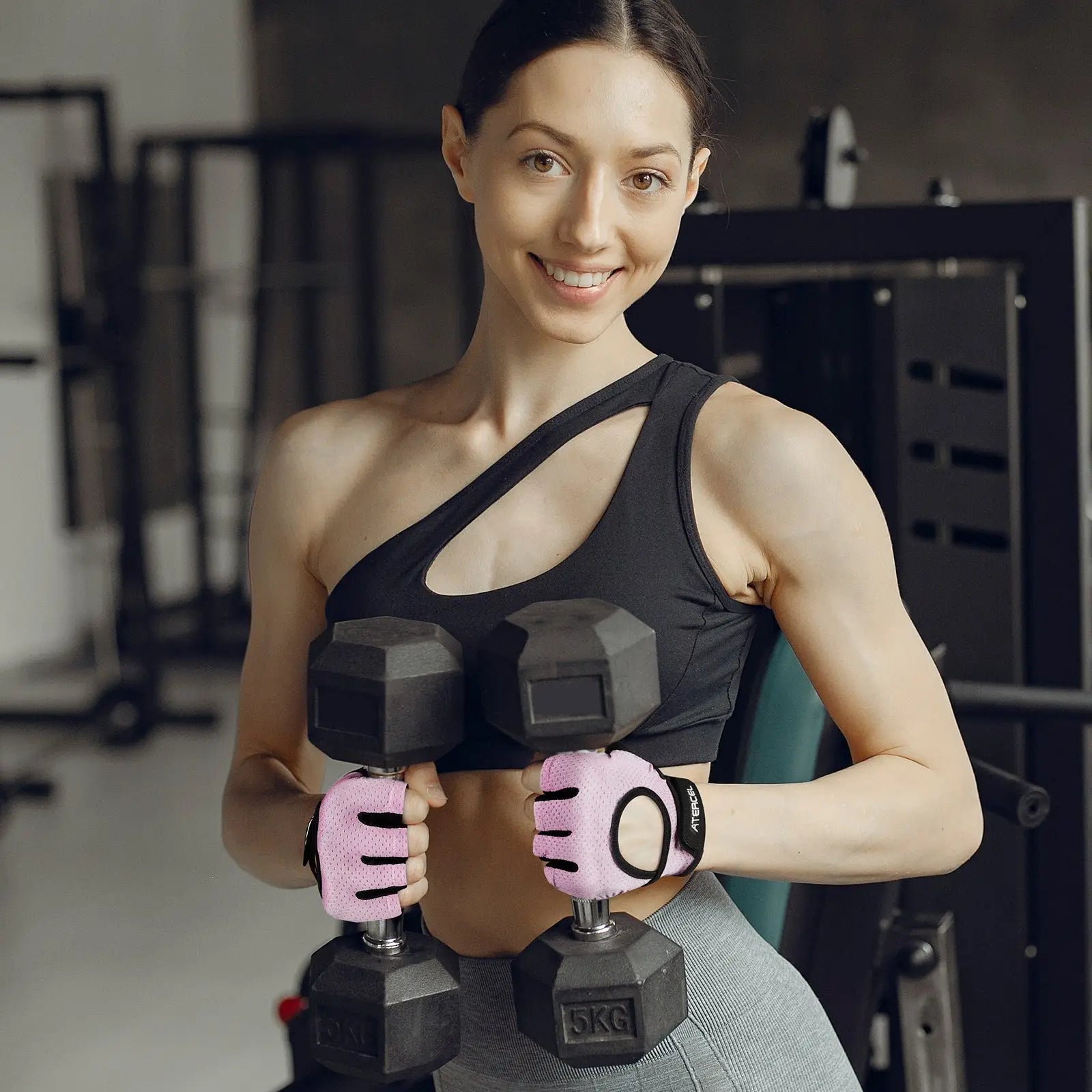 Atercel CWG03 Weight Lifting Gloves - Pink
