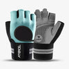 Atercel CWG04 Wristwrap Workout Gloves - Aqua