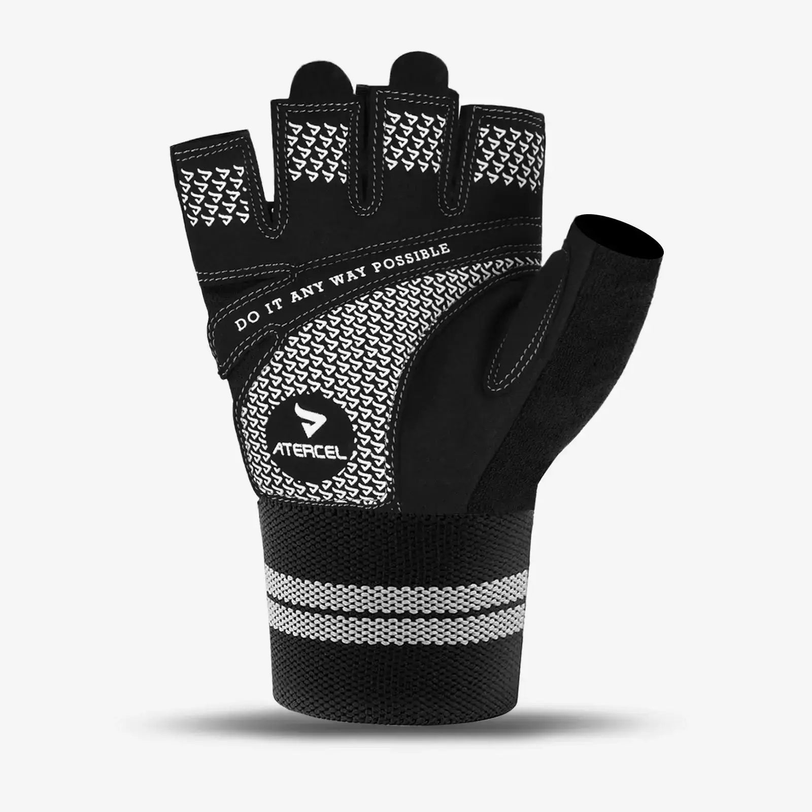 Atercel CWG04 Wristwrap Workout Gloves - Pink