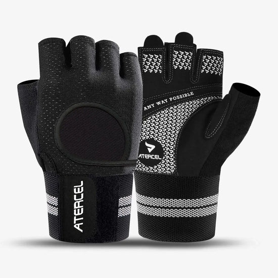 Atercel CWG04 Wristwrap Workout Gloves - Pink