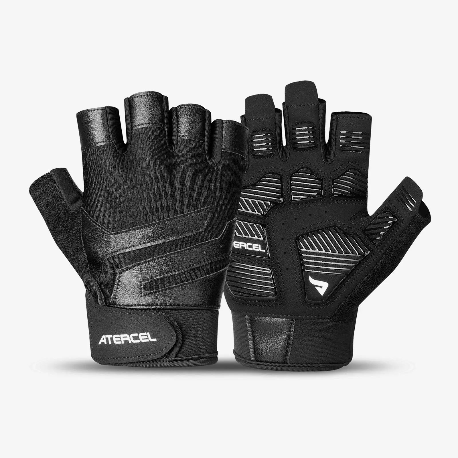 Atercel CWG24 Gym Workout Gloves - Black
