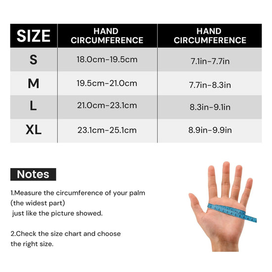 Atercel CWG24N Gym Workout Gloves - Black