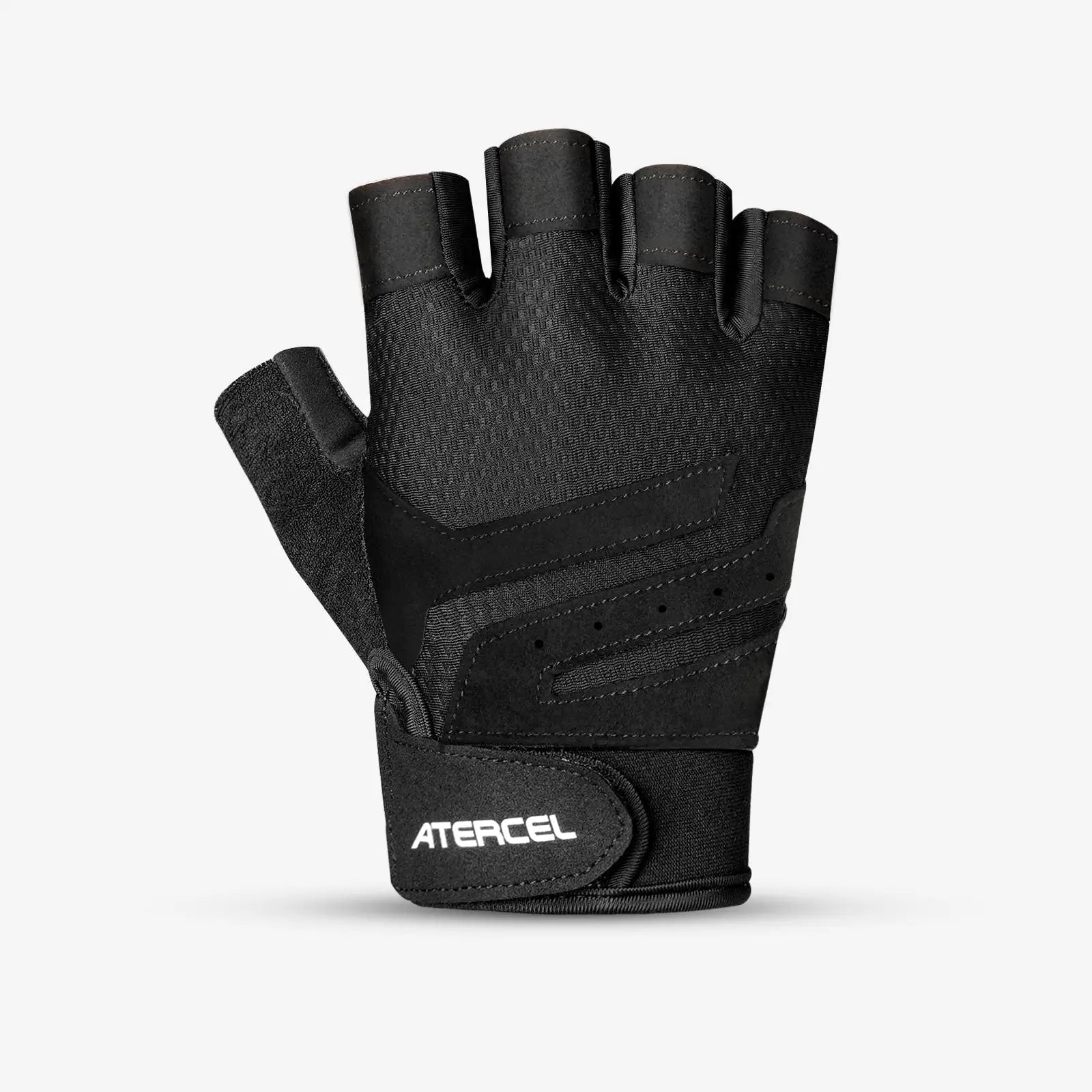 Atercel CWG24N Gym Workout Gloves - Black