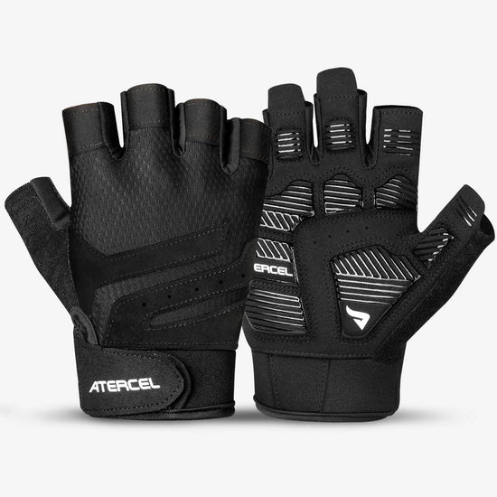 Atercel CWG24N Gym Workout Gloves - Black