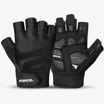 Atercel CWG24N Gym Workout Gloves - Black