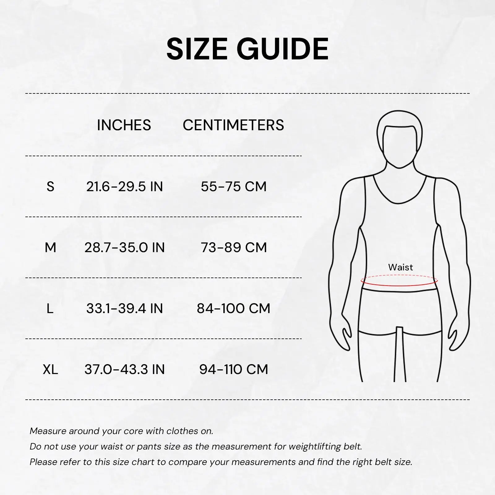 Atercel EWT04 Quick-locking Belt - Black