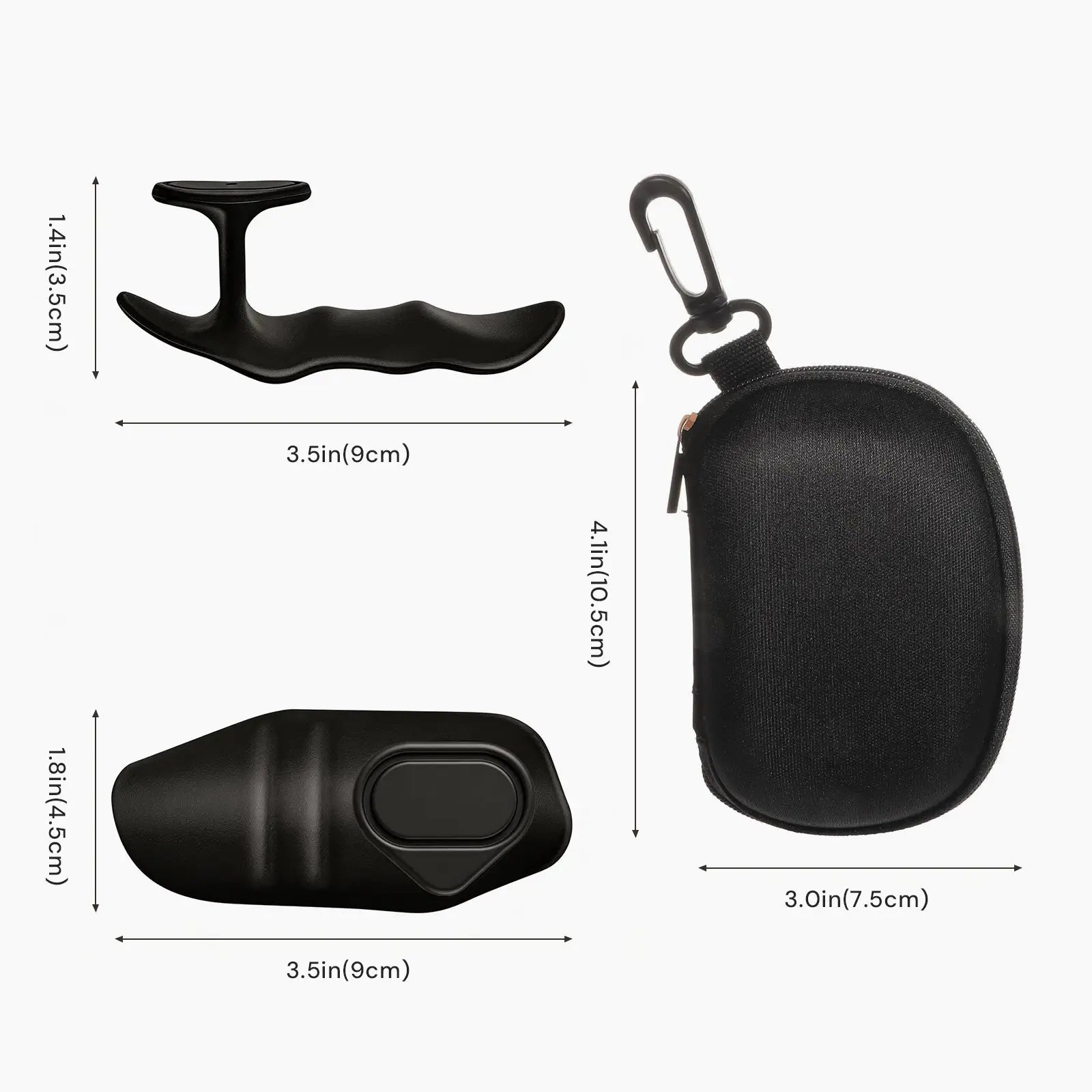 Atercel JWG01 Workout Grips - Black