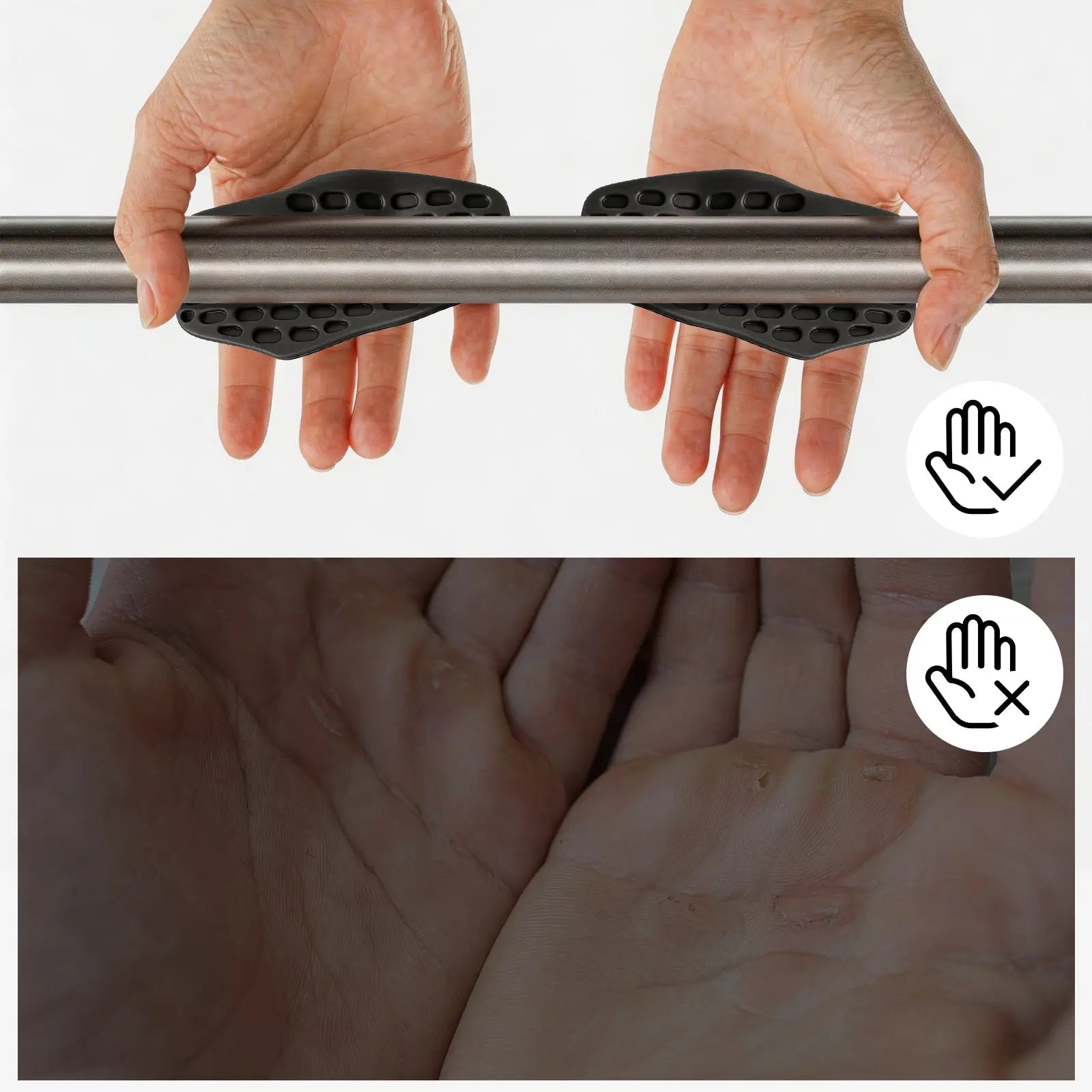 Atercel JWG01 Workout Grips - Black