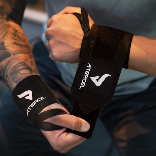 Atercel JWS03 Wrist Wraps - Black