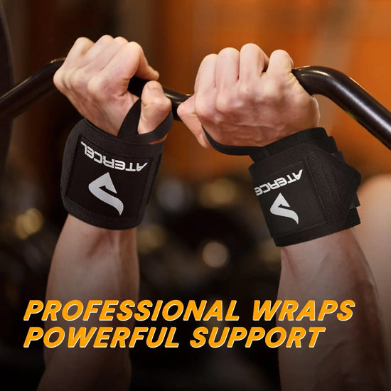 Atercel JWS03 Wrist Wraps - Black