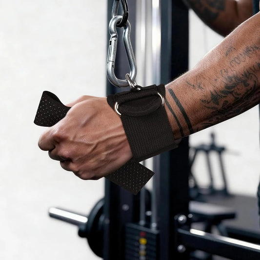 Atercel JWS05 Lifting Straps for Cable Machine - Black