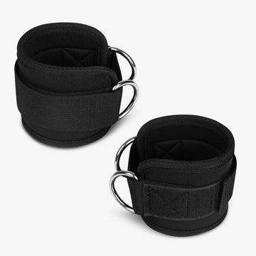 Atercel TAB01 Ankle Straps for Cable Machine - Black