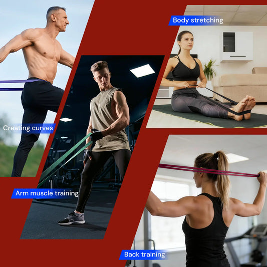 Atercel TEB04 5-Levels Resistance Band Set