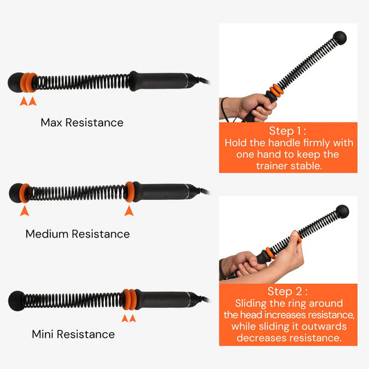 Atercel TRBR01 Ropeless Battle Ropes - Black