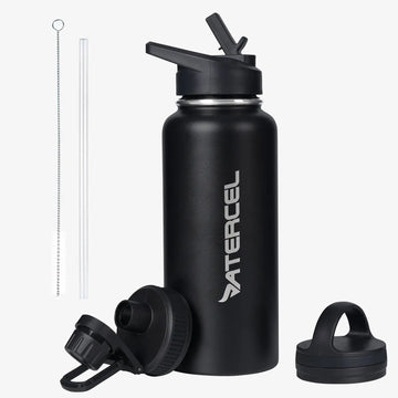 Atercel TSB02 Insulated Water Bottle - Black