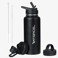 Atercel Insulated Water Bottle - Black