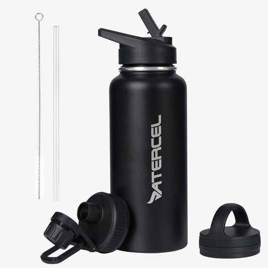 Atercel TSB02 Insulated Water Bottle - Black