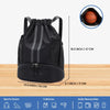 Atercel Drawstring Backpack - Black