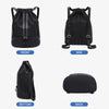 Atercel Drawstring Backpack - Black