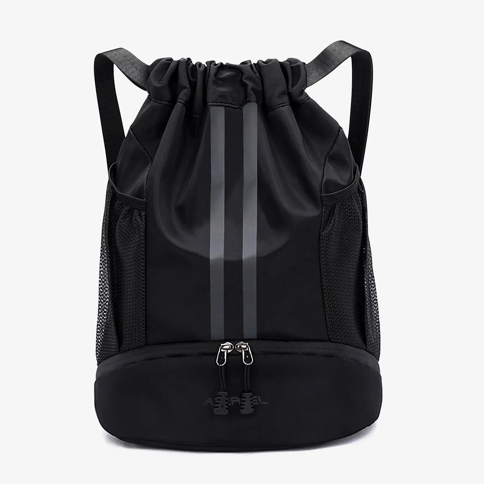 Atercel Drawstring Backpack - Black